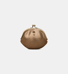 Porte-monnaie Oro Big en cuir Mila Louise