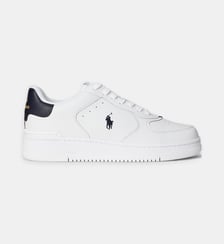 Baskets basses Tennis Masters Court en cuir signature Polo Ralph Lauren