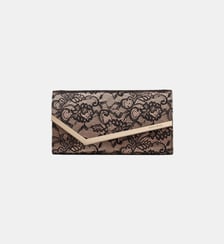 Sac pochette Emmie motif fleurs brodées Jimmy Choo