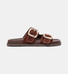 Mules Yaelle en cuir Bocage
