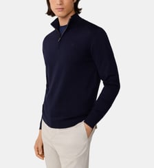Pull ajusté col camionneur Hackett London