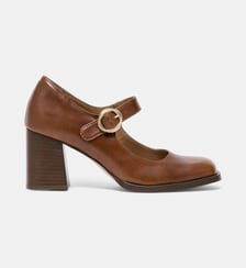 Escarpins Helly en cuir Bocage