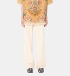 Jean droit en coton Valentino Garavani