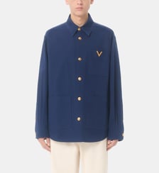 Veste droite en coton Valentino Garavani