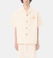 Chemisette droite en coton Valentino Garavani