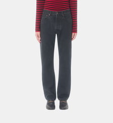 Jean droit signature denim Valentino Garavani
