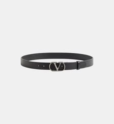 Ceinture classique en cuir Vlogo Valentino Garavani