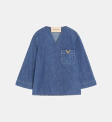 Top en denim  Valentino Garavani
