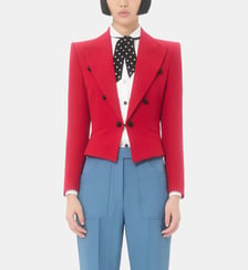 Veste droite en laine Valentino Garavani