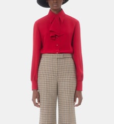 Chemise droite col lavallière  Valentino Garavani