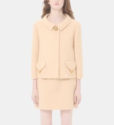 Veste droite en laine mélangée Valentino Garavani