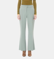 Pantalon court flaire en laine Valentino Garavani