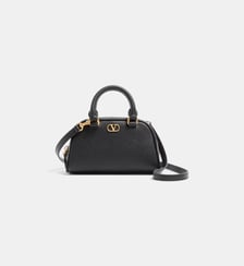 Sac pochette Mini Dome en cuir Valentino Garavani