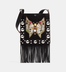Sac à main Nell Nellcôte en daim Valentino Garavani