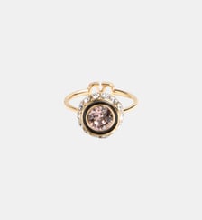 Bague signature Vlogo forme ronde Valentino Garavani