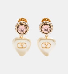 Boucles d'oreilles en métal signature Valentino Garavani