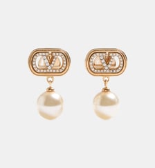 Boucles d'oreilles pendantes signature Valentino Garavani