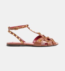 Sandales Studdy en cuir Valentino Garavani