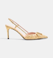 Escarpins à bride signature Valentino Garavani