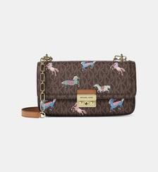 Sac à main imprimé monogramme Michael Kors