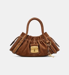 Sac à main The Suede Cristina Small Satchel Marc Jacobs