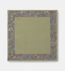 Pochette de costume à motif Eton