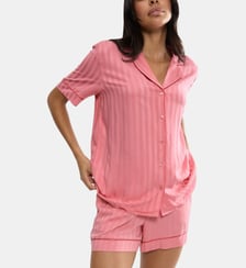 Chemisette de pyjama droite à rayures Amourette Triumph