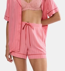 Short de nuit droit Amourette à rayures Triumph