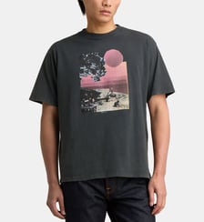 T-shirt Koffe Sunburns en coton Nudie Jeans