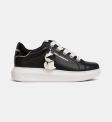 Baskets basses Kapri Key Ring Choupette en cuir finition brillante Karl Lagerfeld