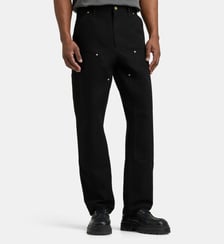 Pantalon carpenter droit Double Knee en coton bio Carhartt WIP