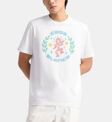 T-shirt Dance Joy imprimé en coton Casablanca