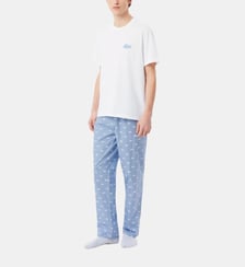 Ensemble de pyjama signature monogramme Lacoste