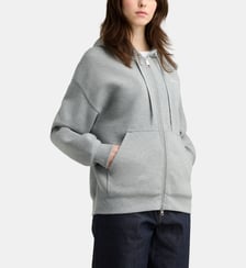 Hoodie zippé Alda en coton chiné Carhartt WIP