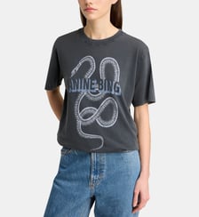 T-shirt Lili animalier en coton Anine Bing