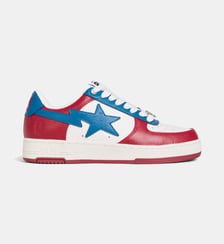 Baskets basses Sta™ #3 en cuir finition brillante A BATHING APE ®