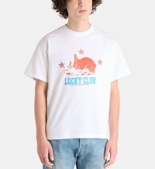 T-shirt Lucky Club en coton bio Carne Bollente