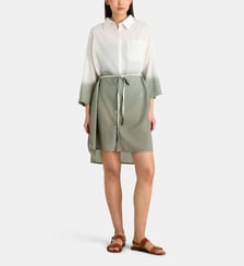 Robe chemise Philomène coton léger  Galeries Lafayette