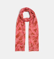 Etole Armele motif floral en coton bio Galeries Lafayette