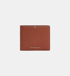 Portefeuille en cuir signature Tommy Hilfiger