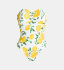 Maillot de bain 1 pièce Leopoldine nid d'abeille Calipige