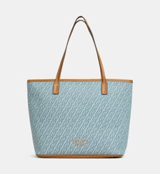 Sac cabas Evrim en coton monogrammé Liu Jo