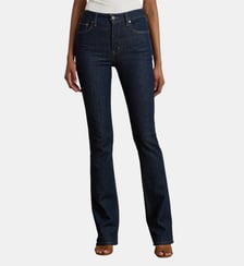 Jean skinny et flair en denim Lauren Ralph Lauren