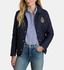 Blouson droit en nylon matelassée Lauren Ralph Lauren