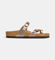 Sandales plates normales Mayari en cuir Birkenstock