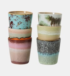 Ensemble de 6 mugs à café Surreal Hkliving