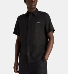 Chemisette droite en lin mélangé Calvin Klein