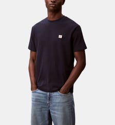 T-shirt droit signature Calvin Klein