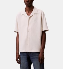 Polo chemisette en coton Calvin Klein