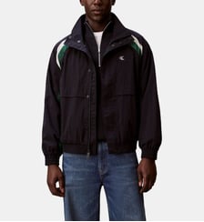 Blouson droit signature Calvin Klein